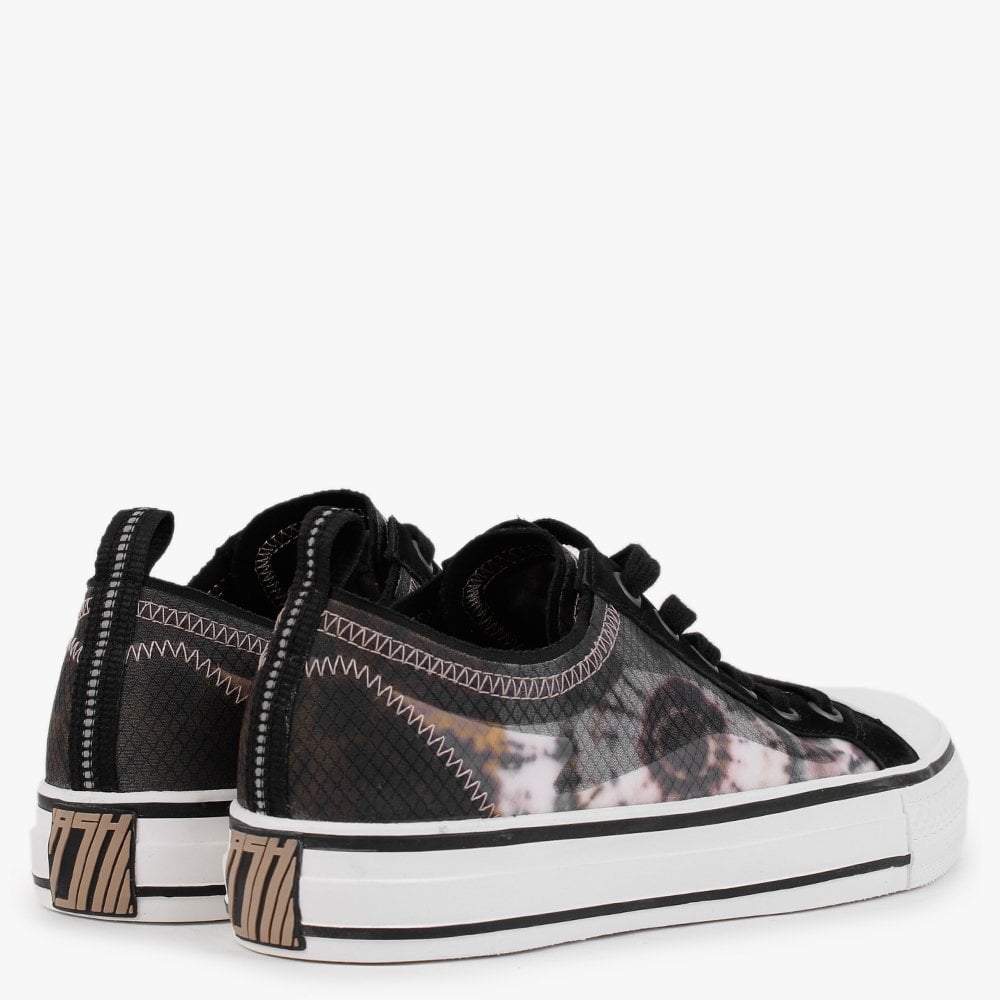 Vertu Transparent Tie Dye Cuoio Multi Lace Up Trainers