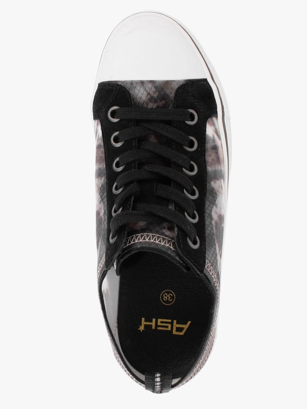 Vertu Transparent Tie Dye Cuoio Multi Lace Up Trainers