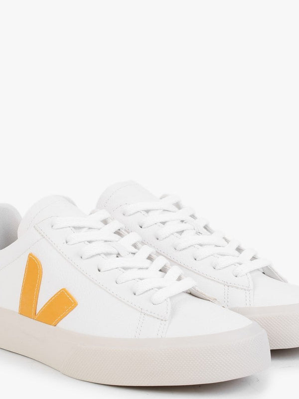 Campo Chromefree Leather Extra White Ouro Trainers