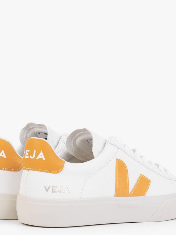 Campo Chromefree Leather Extra White Ouro Trainers