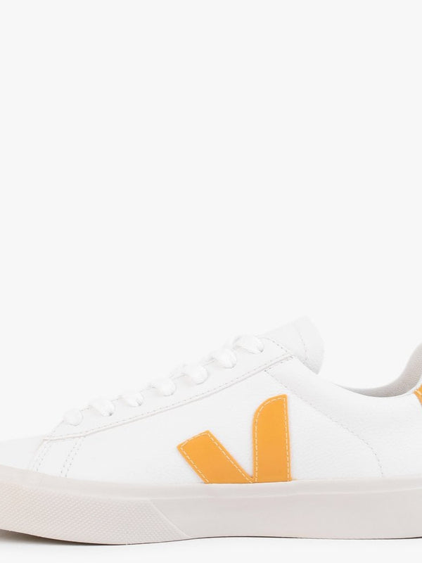 Campo Chromefree Leather Extra White Ouro Trainers
