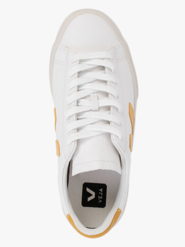 Campo Chromefree Leather Extra White Ouro Trainers