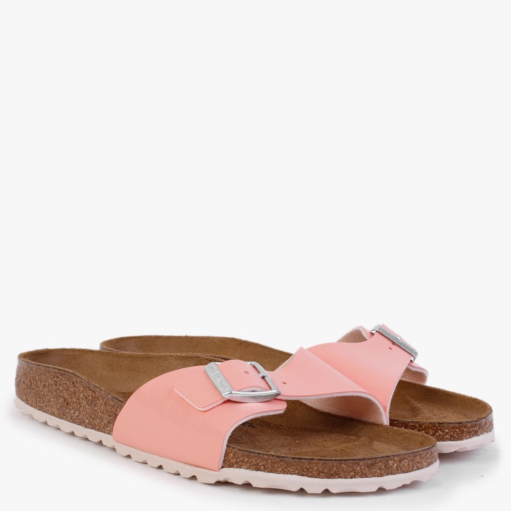 Madrid Graceful Coral Birko-Flor Mules