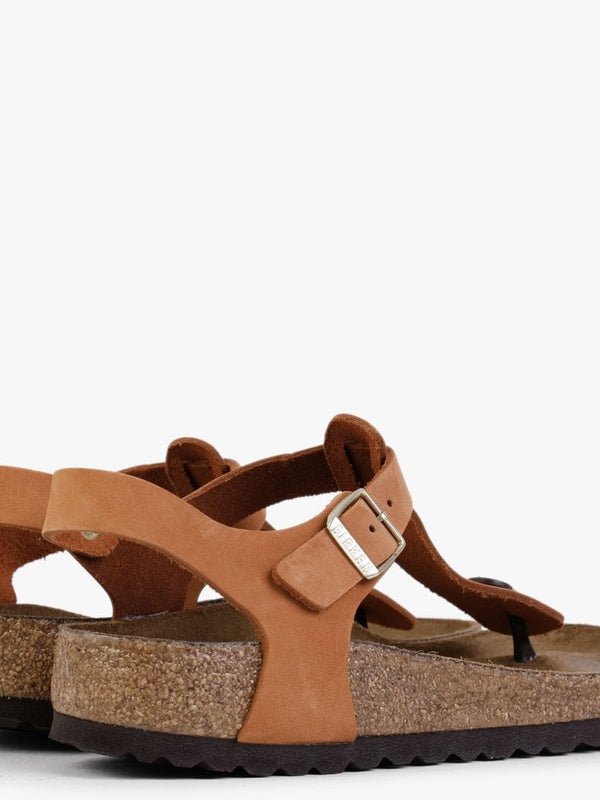 Kairo BS Pecan Nubuck Leather Sandals