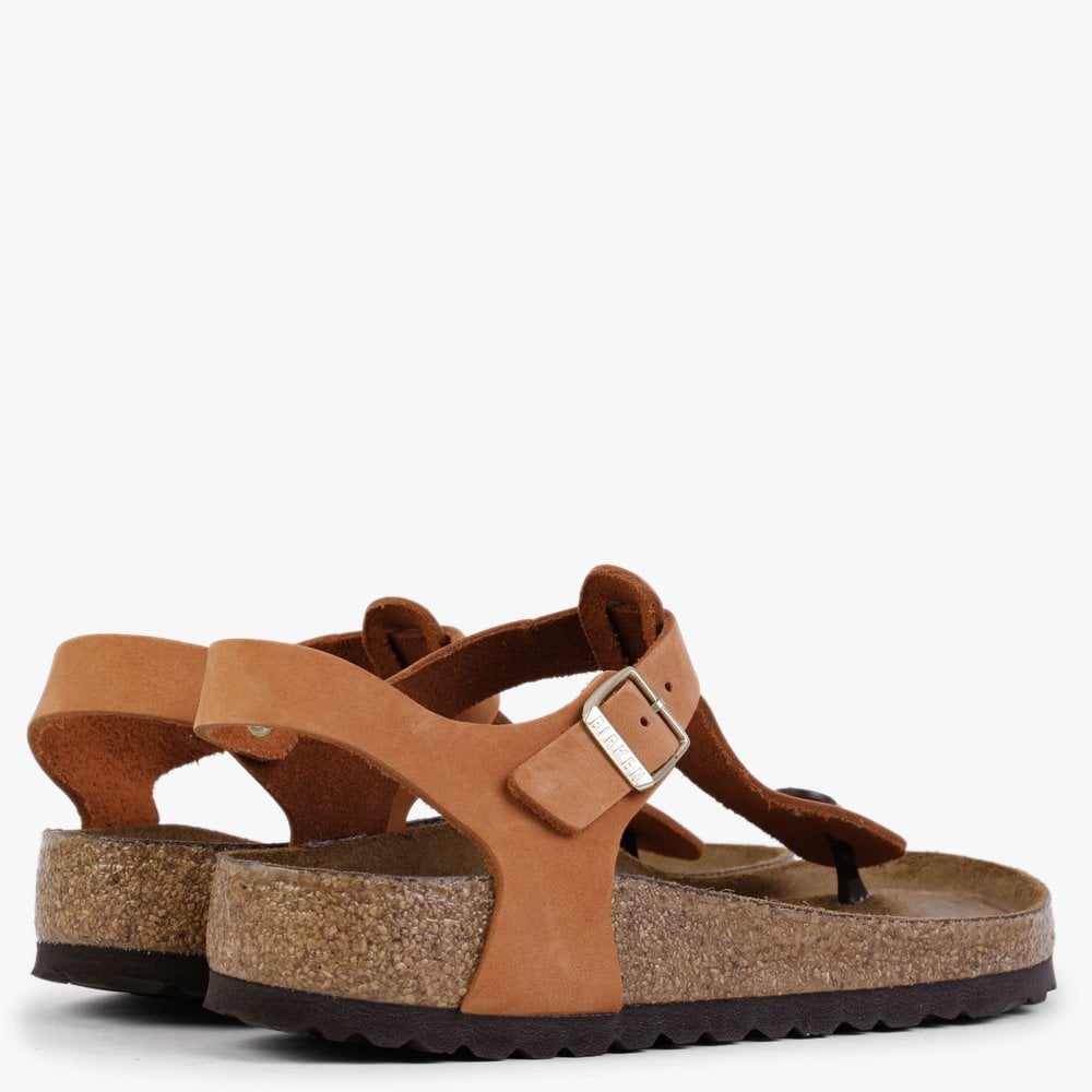 Kairo BS Pecan Nubuck Leather Sandals