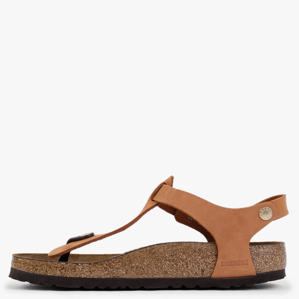 Kairo BS Pecan Nubuck Leather Sandals