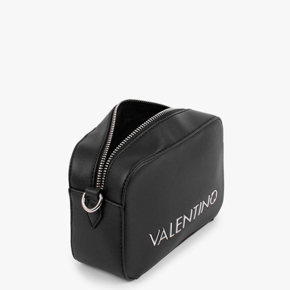 Olive Haversack Black Cross-Body Bag