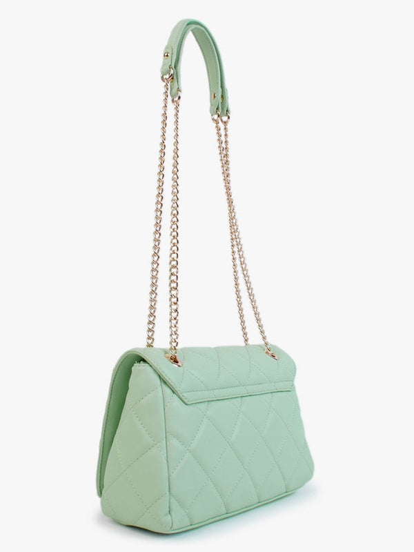 Ocarina Aloe Quilted Satchel Bag