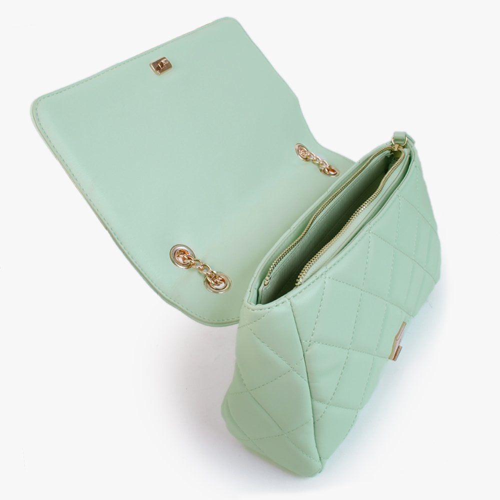 Ocarina Aloe Quilted Satchel Bag