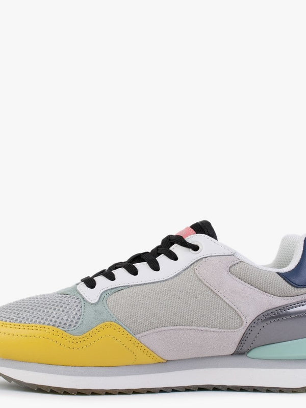 City Miami Multicoloured Suede Trainers