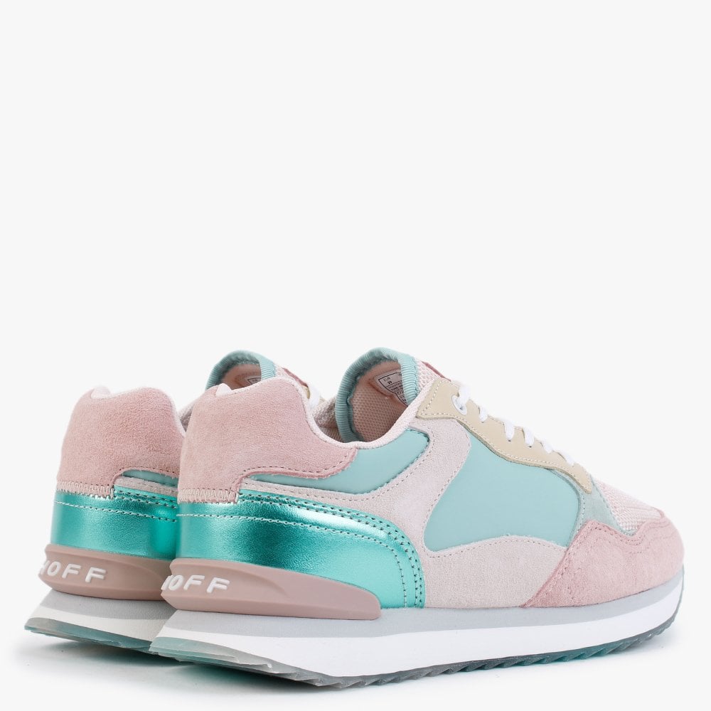 City Singapore Multicoloured Suede Trainers
