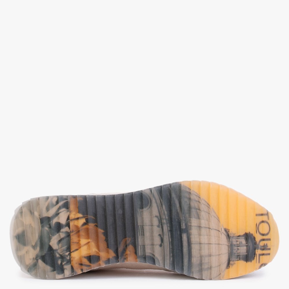 City Toulouse Multicoloured Suede Trainers