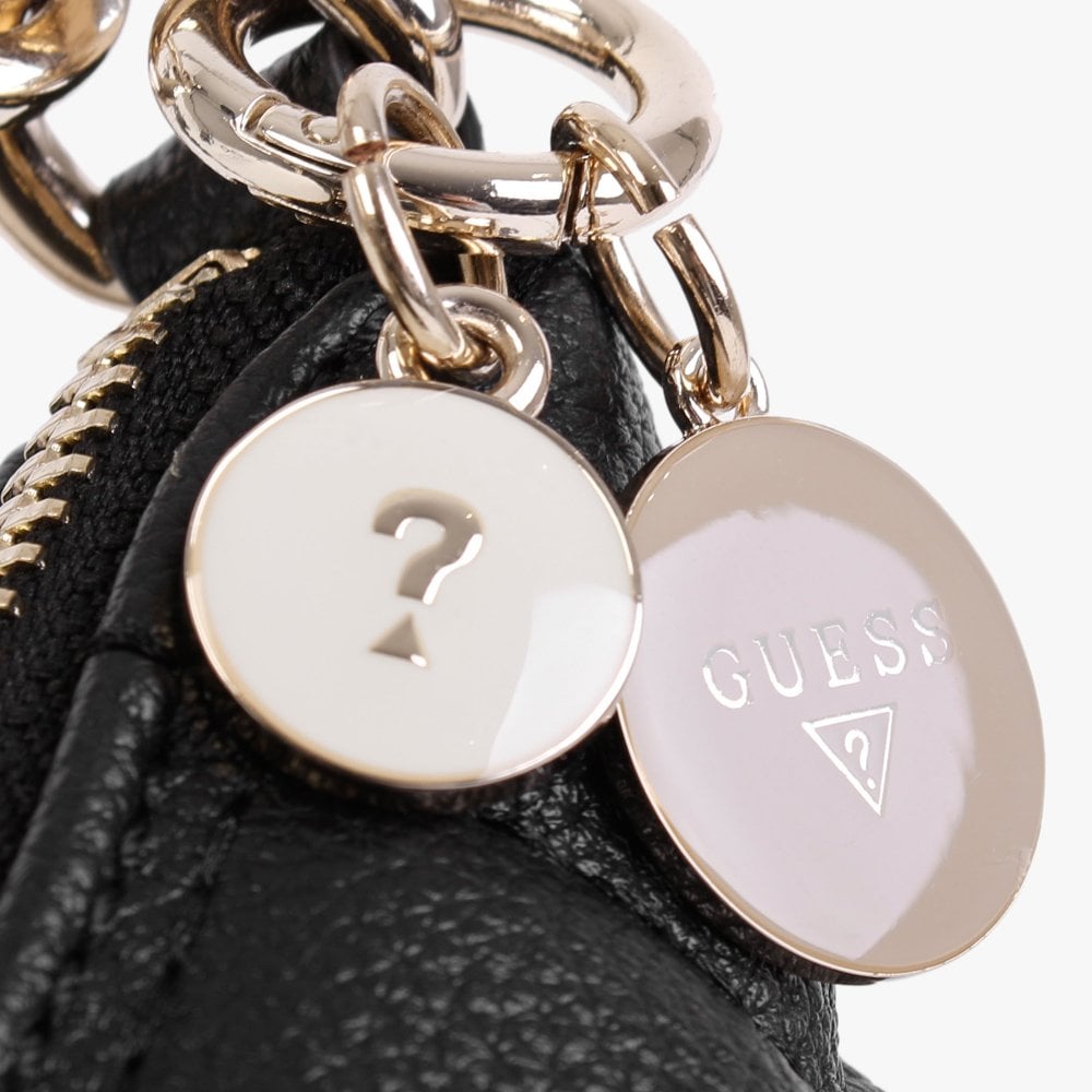 Gillian Quilted Black Hobo Bag