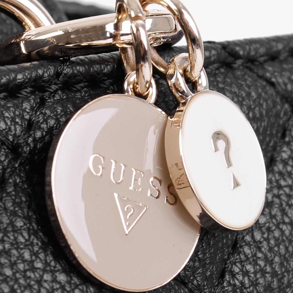 Gillian Girlfriend Quilted Black Carryall Bag