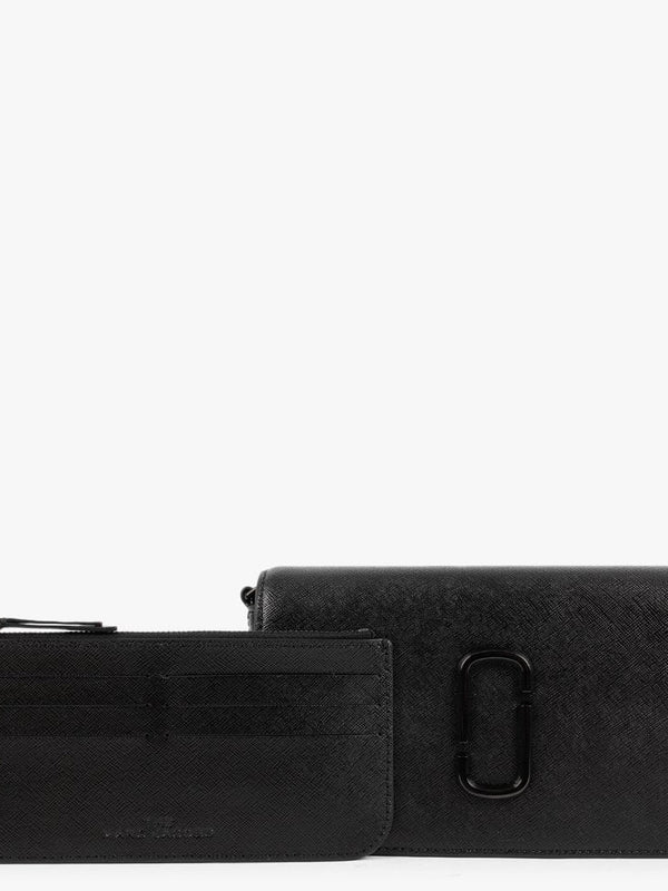 The Snapshot DTM Black Leather Cross-Body Bag