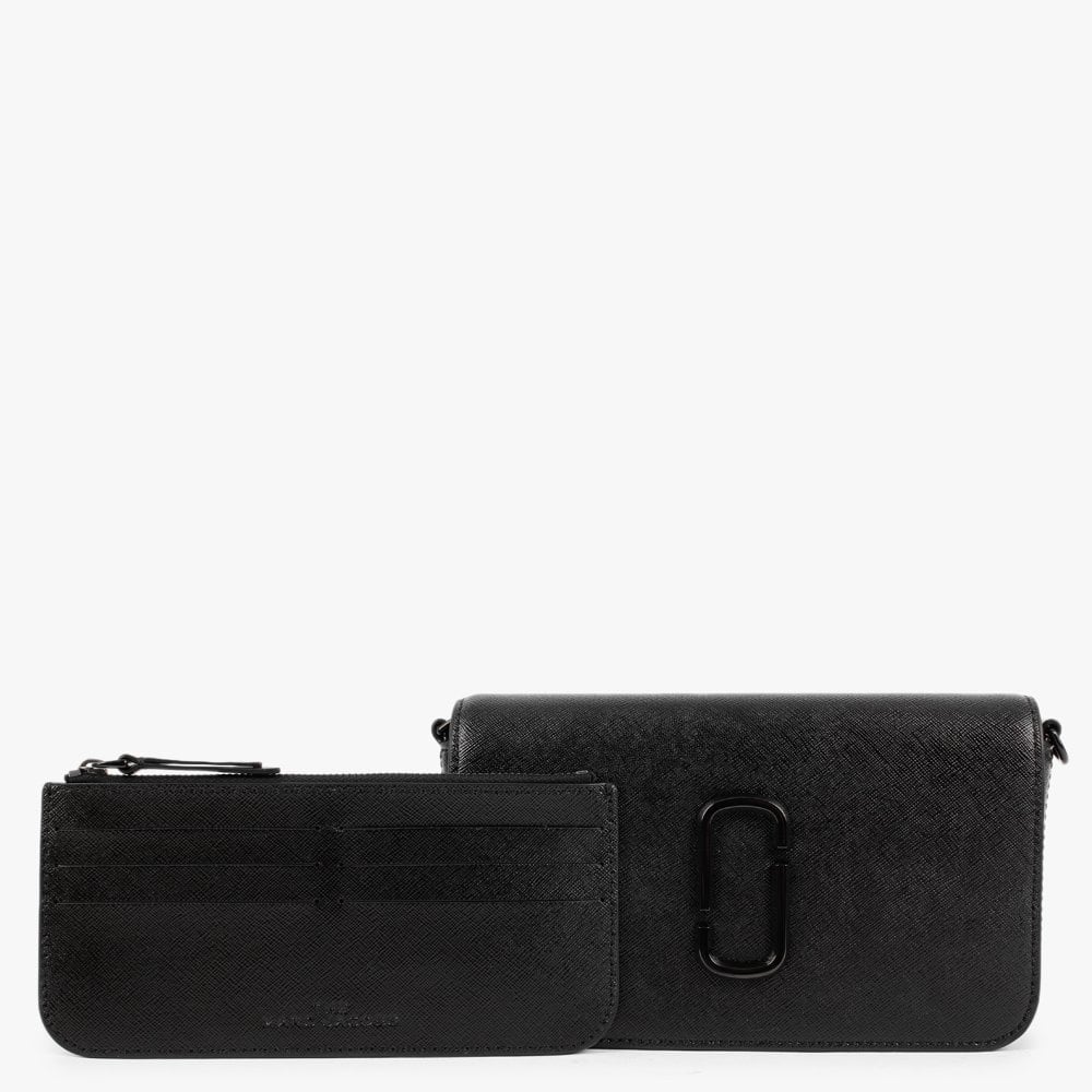 The Snapshot DTM Black Leather Cross-Body Bag