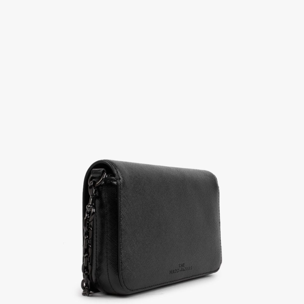 The Snapshot DTM Black Leather Cross-Body Bag