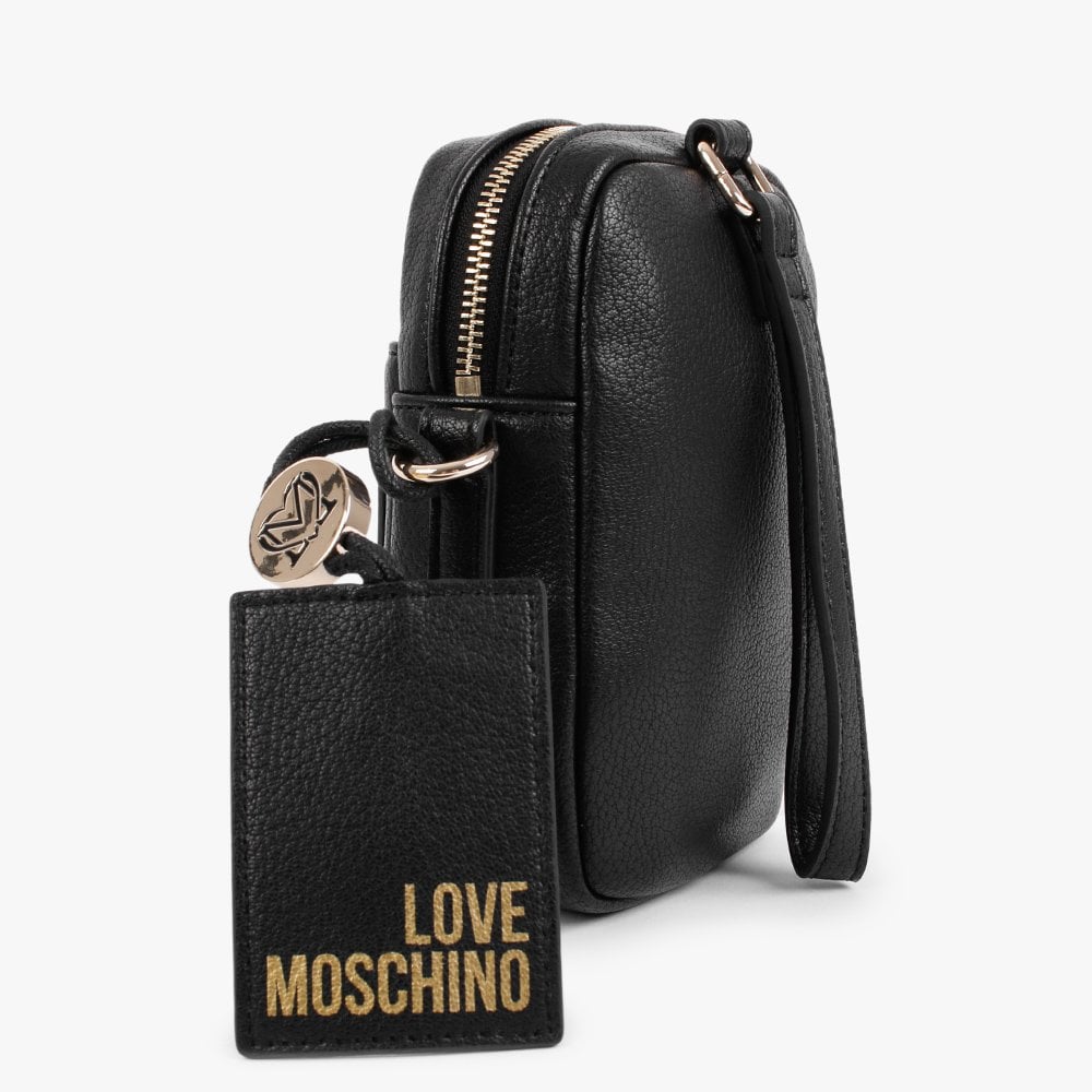 Sporty Love Black Cross-Body Bag