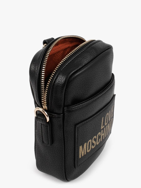 Sporty Love Black Cross-Body Bag