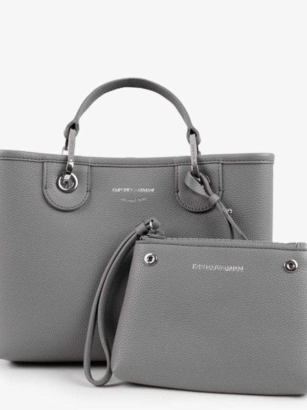 Grey Cloud Pebbled Grab Bag