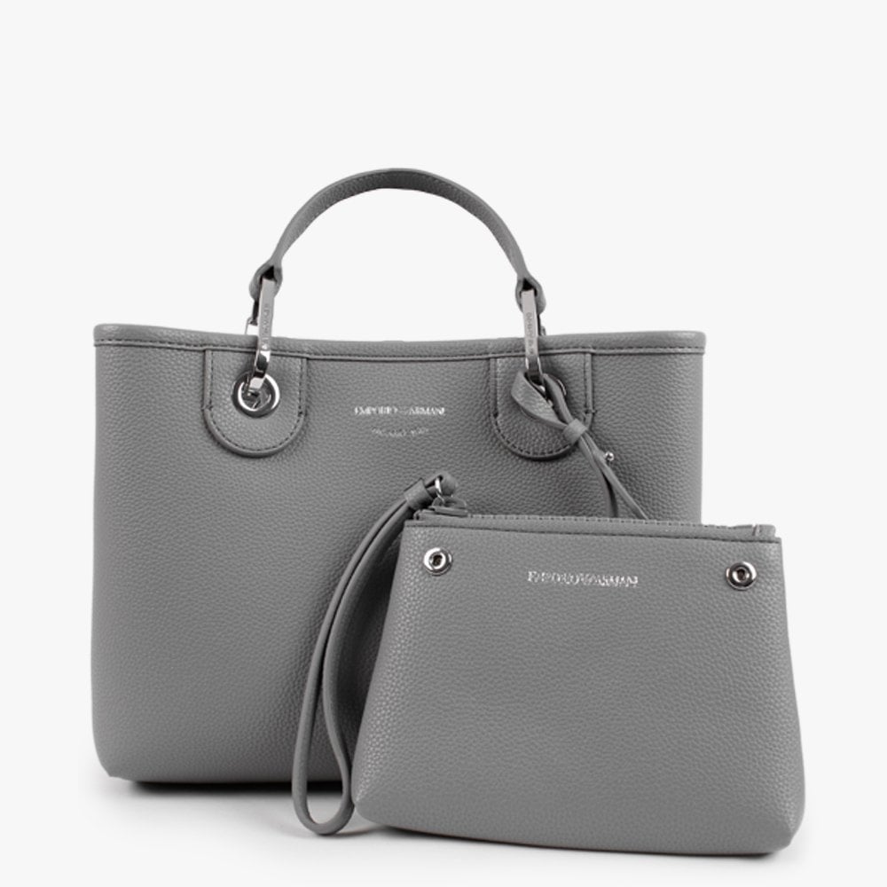 Grey Cloud Pebbled Grab Bag