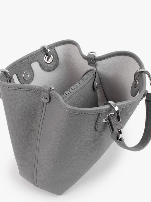 Grey Cloud Pebbled Grab Bag