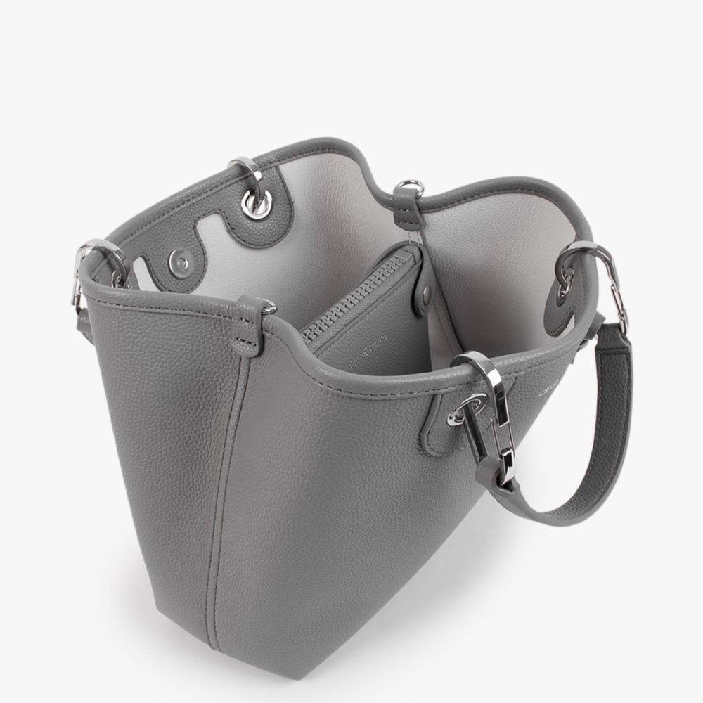 Grey Cloud Pebbled Grab Bag