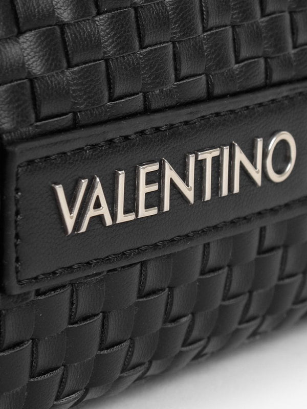 Daiquiri Black Woven Pochette Bag