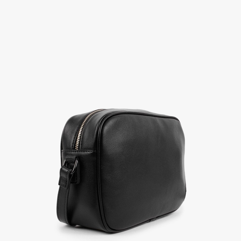 Cognac Haversack Black Cross-Body Bag