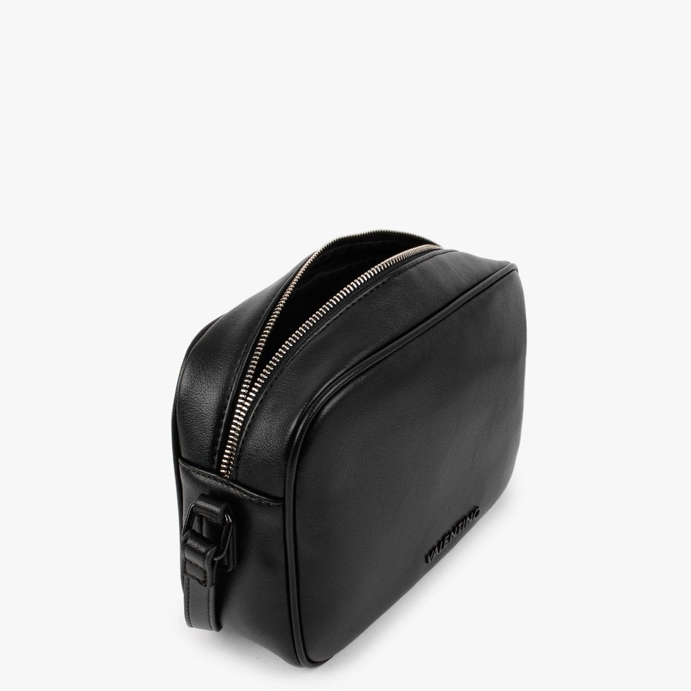 Cognac Haversack Black Cross-Body Bag