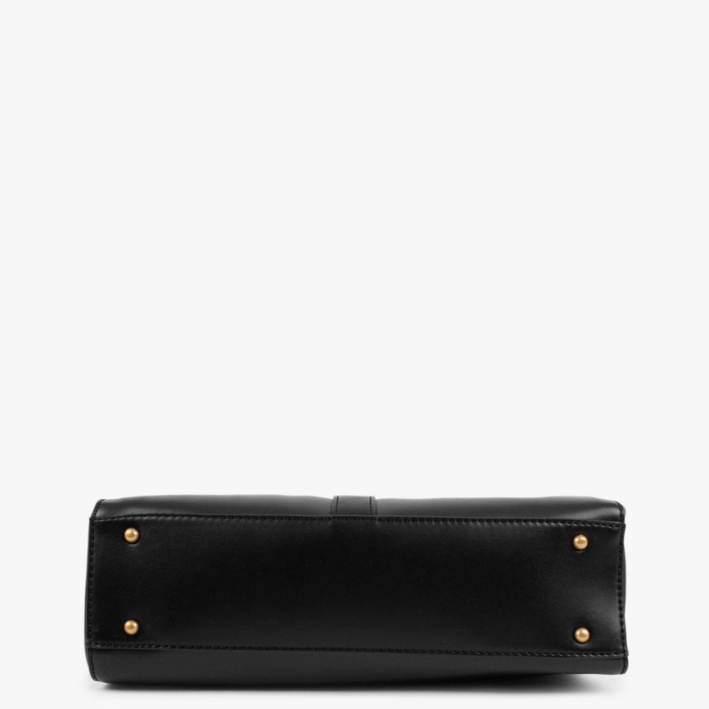 Briana Girlfriend Black Satchel Bag