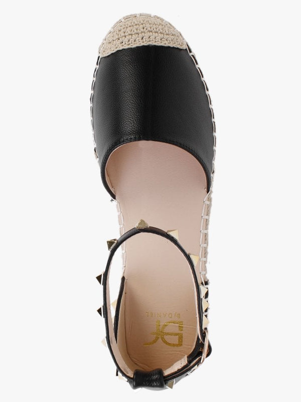 Cubette Black Studded Espadrilles