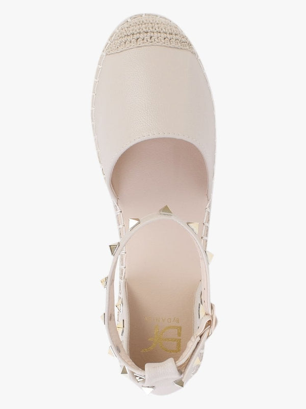 Cubette Beige Studded Espadrilles