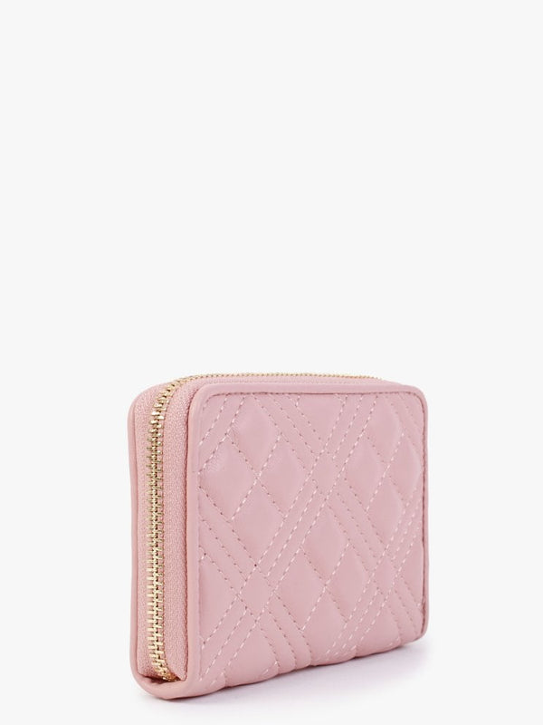 Quilted Pink Coin Purse