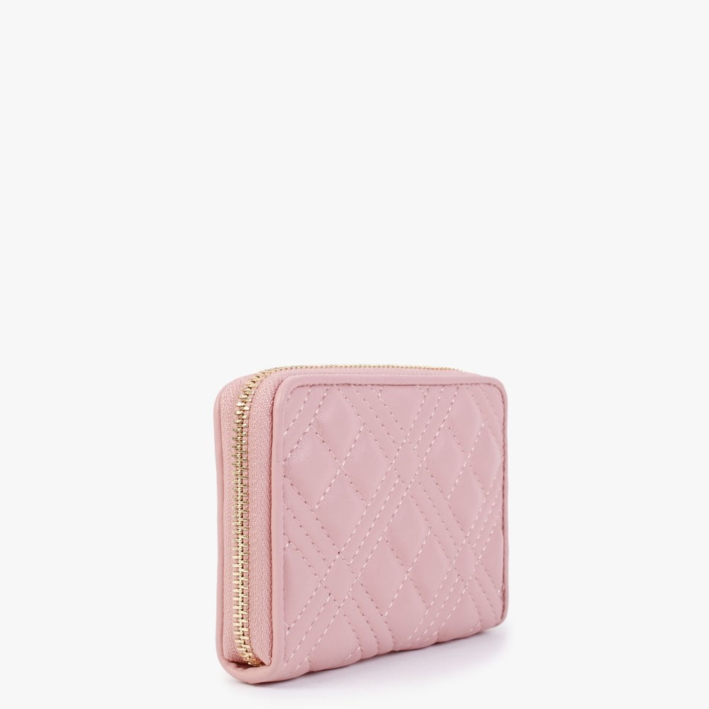 Quilted Pink Coin Purse