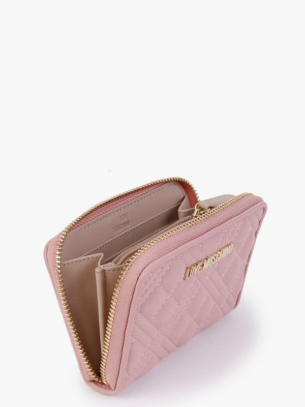 Quilted Pink Coin Purse