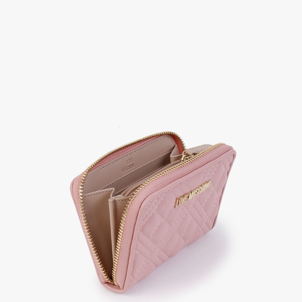 Quilted Pink Coin Purse