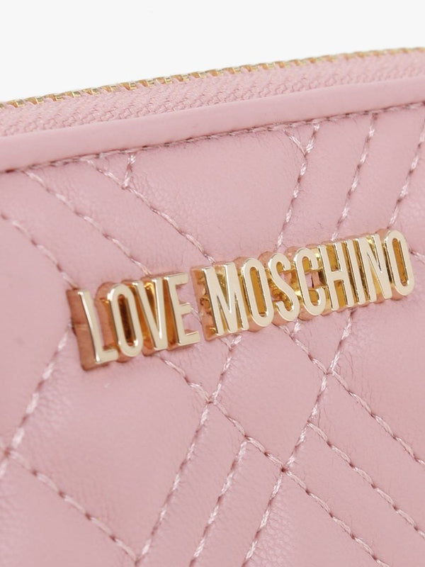 Quilted Pink Coin Purse