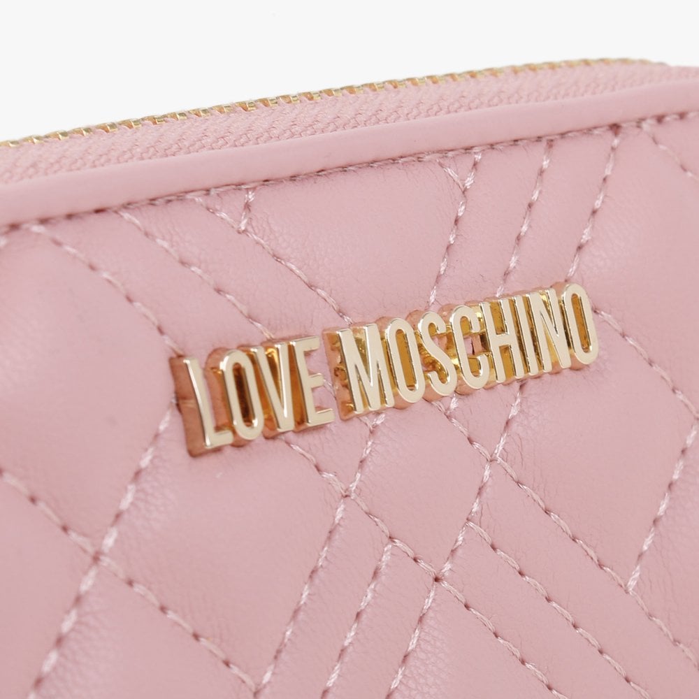 Quilted Pink Coin Purse