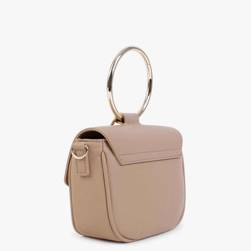 Lockie Heart Beige Cross-Body Bag