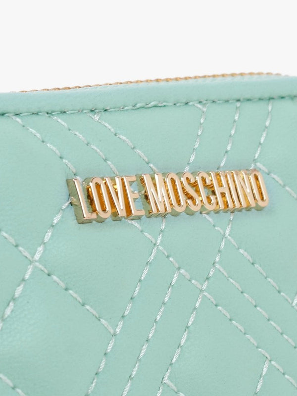 Quilted Menta Coin Purse