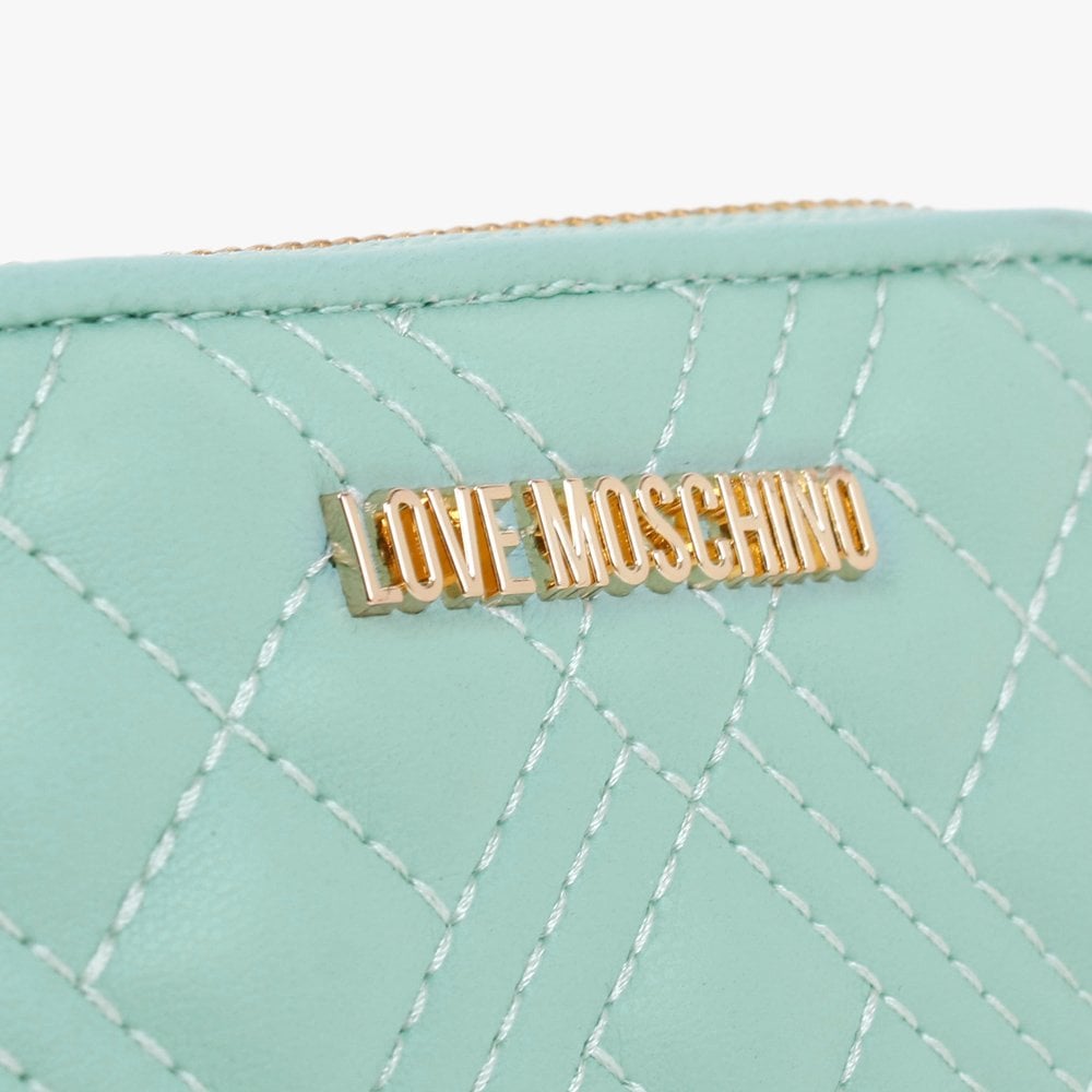 Quilted Menta Coin Purse