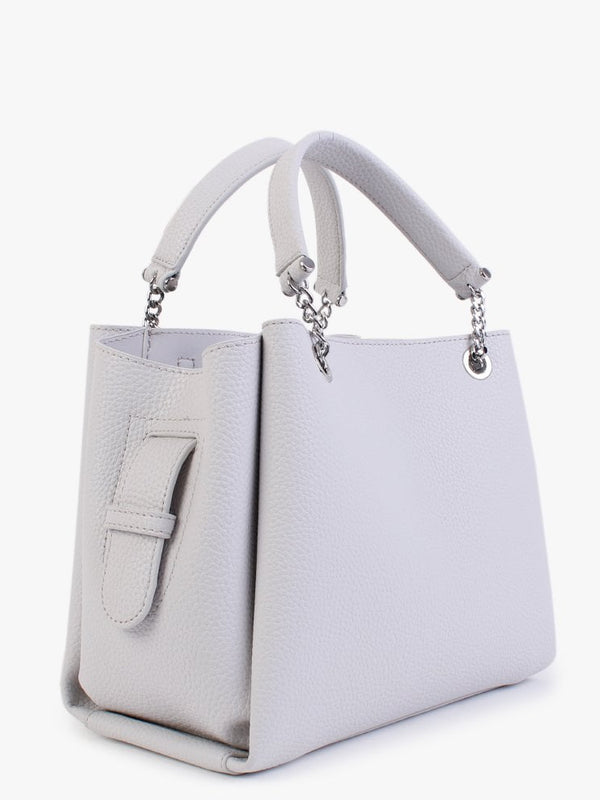Small Tri Cloud Pebbled Tote Bag