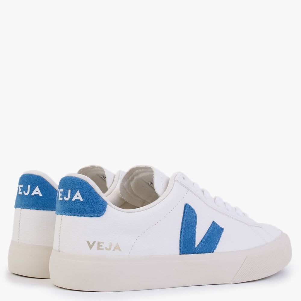 Campo Chromefree Leather Extra White Swedish Blue Trainers