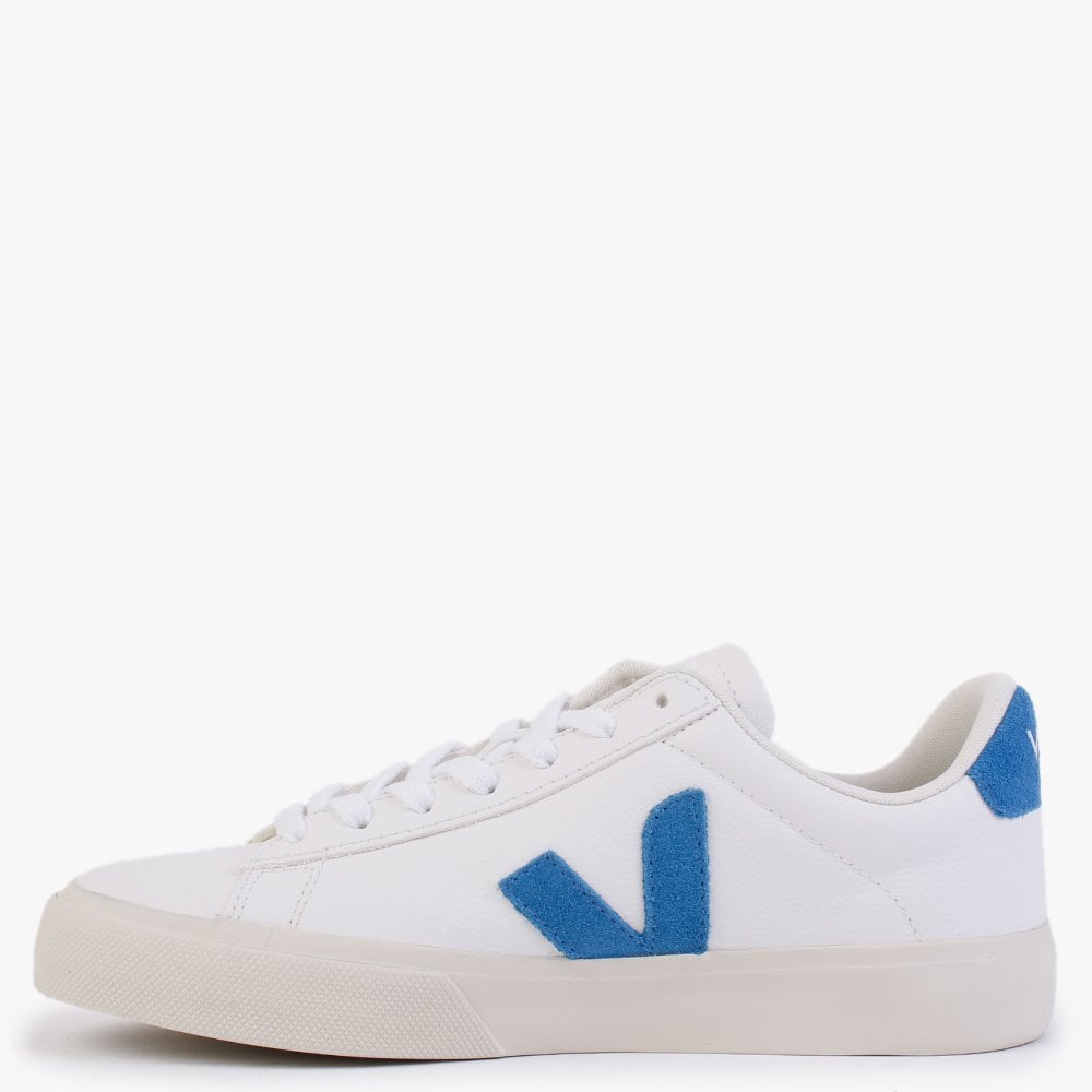 Campo Chromefree Leather Extra White Swedish Blue Trainers