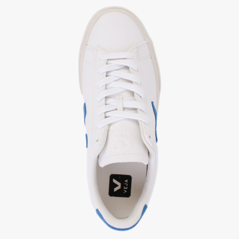 Campo Chromefree Leather Extra White Swedish Blue Trainers