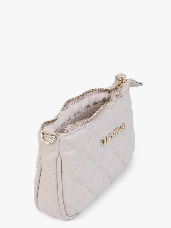 Ocarina II Ecru Quilted Cross-Body Bag
