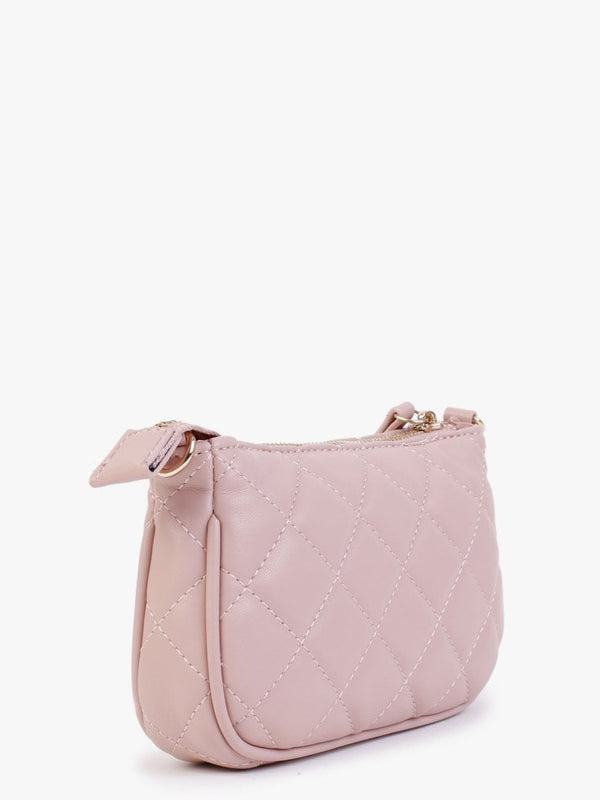 Ocarina II Cipria Quilted Cross-Body Bag