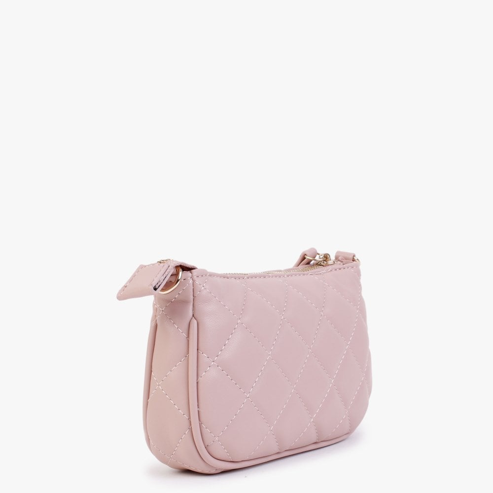 Ocarina II Cipria Quilted Cross-Body Bag