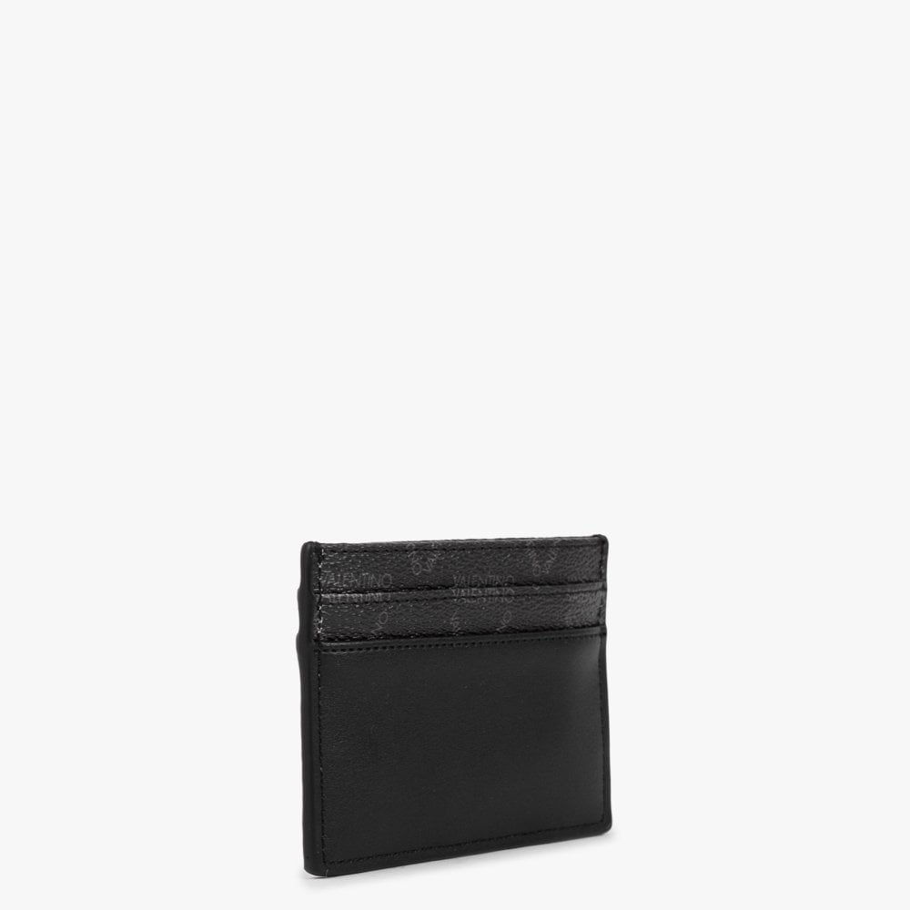 Liuto Black Multi Logo Card Case